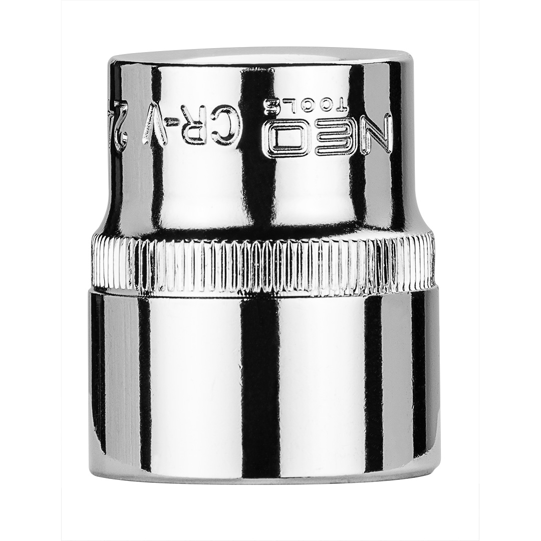 TOP-08-024--Nasadka sześciokątna 1/2", 24 mm, wykonano w technologii Superlock, stal CrV, DIN3124, certyfikat TÜV M+T, 25 lat gwarancji