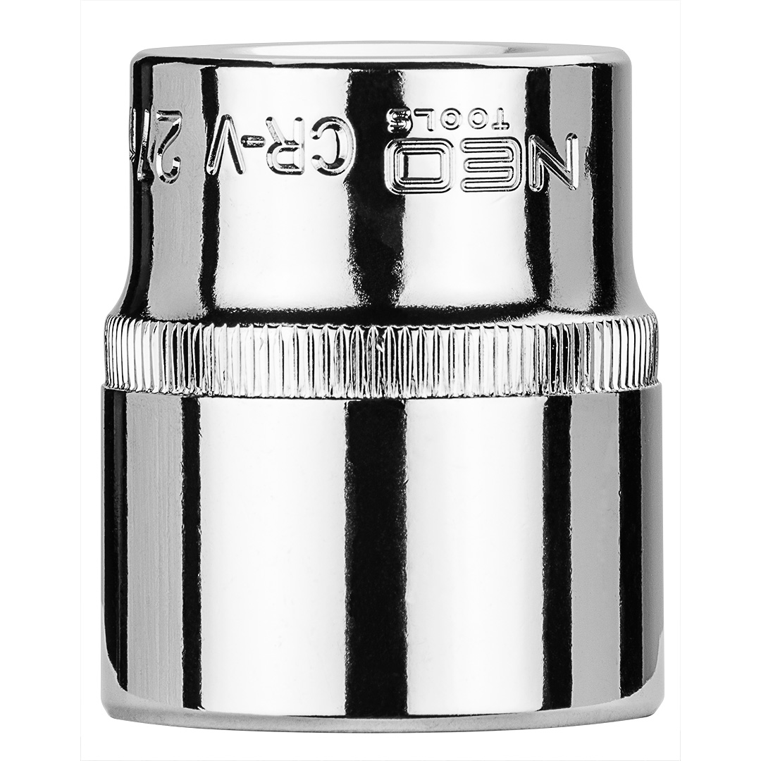 TOP-08-027--Nasadka sześciokątna 1/2", 27 mm, wykonano w technologii Superlock, stal CrV, DIN3124, certyfikat TÜV M+T, 25 lat gwarancji