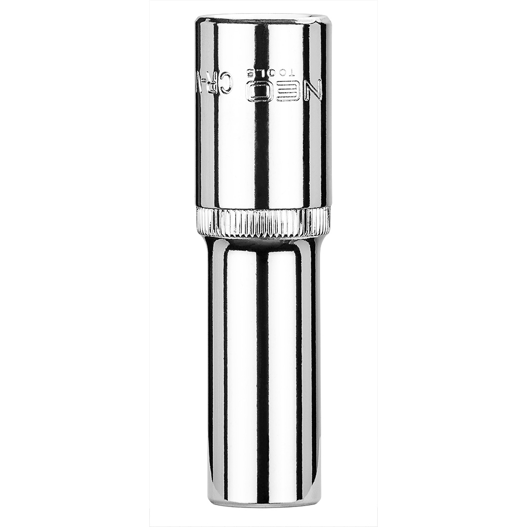 TOP-08-042--Nasadka sześciokątna długa 1/2", 12 mm, wykonano w technologii Superlock, stal CrV, DIN3124, certyfikat TÜV M+T, 25 lat gwarancji