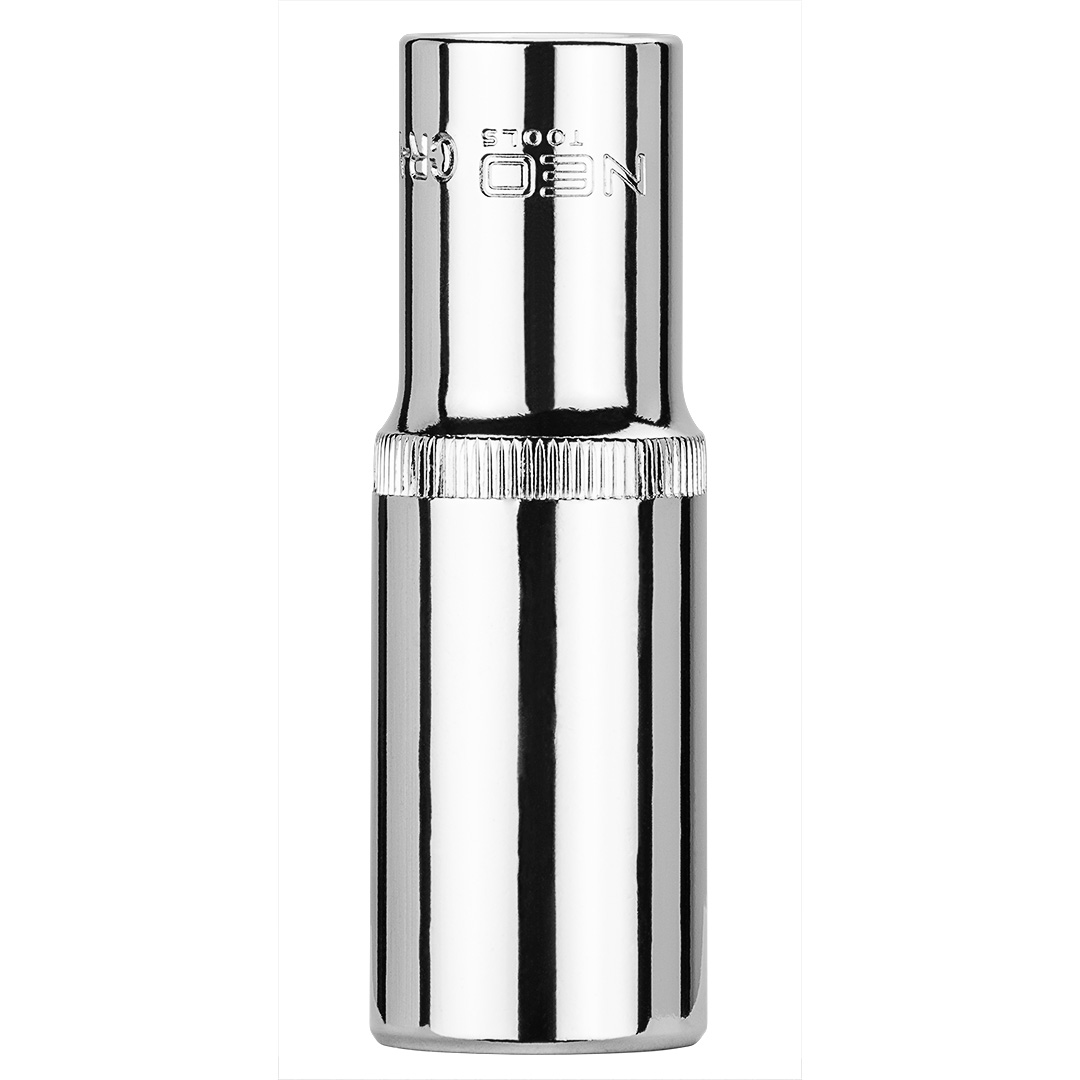 TOP-08-077--Nasadka dwunastokątna długa 1/2", 18 mm, wykonano w technologii Superlock, stal CrV, DIN3124, certyfikat TÜV M+T, 25 lat gwarancji