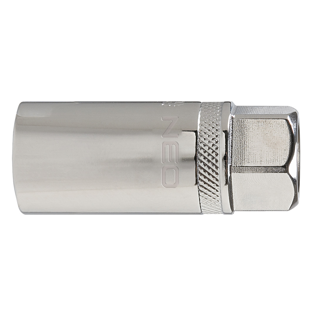 TOP-08-090--Nasadka do świec 1/2", 16 mm, magnetyczna, stal CrV, certyfikat TÜV M+T, 25 lat gwarancji