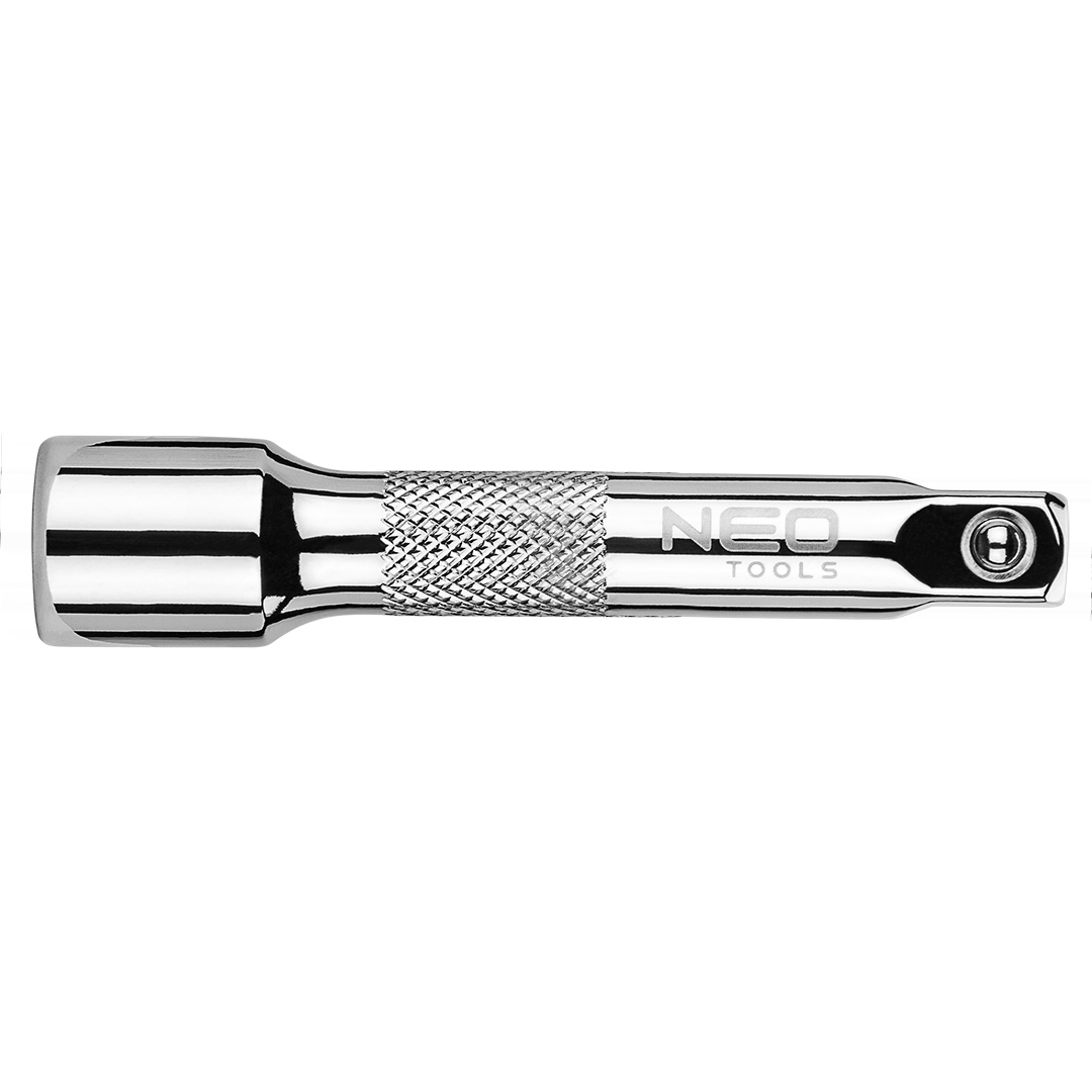 TOP-08-151--Przedłużka 3/8", 75 mm, stal CrV, DIN3123, certyfikat TÜV M+T, 25 lat gwarancji