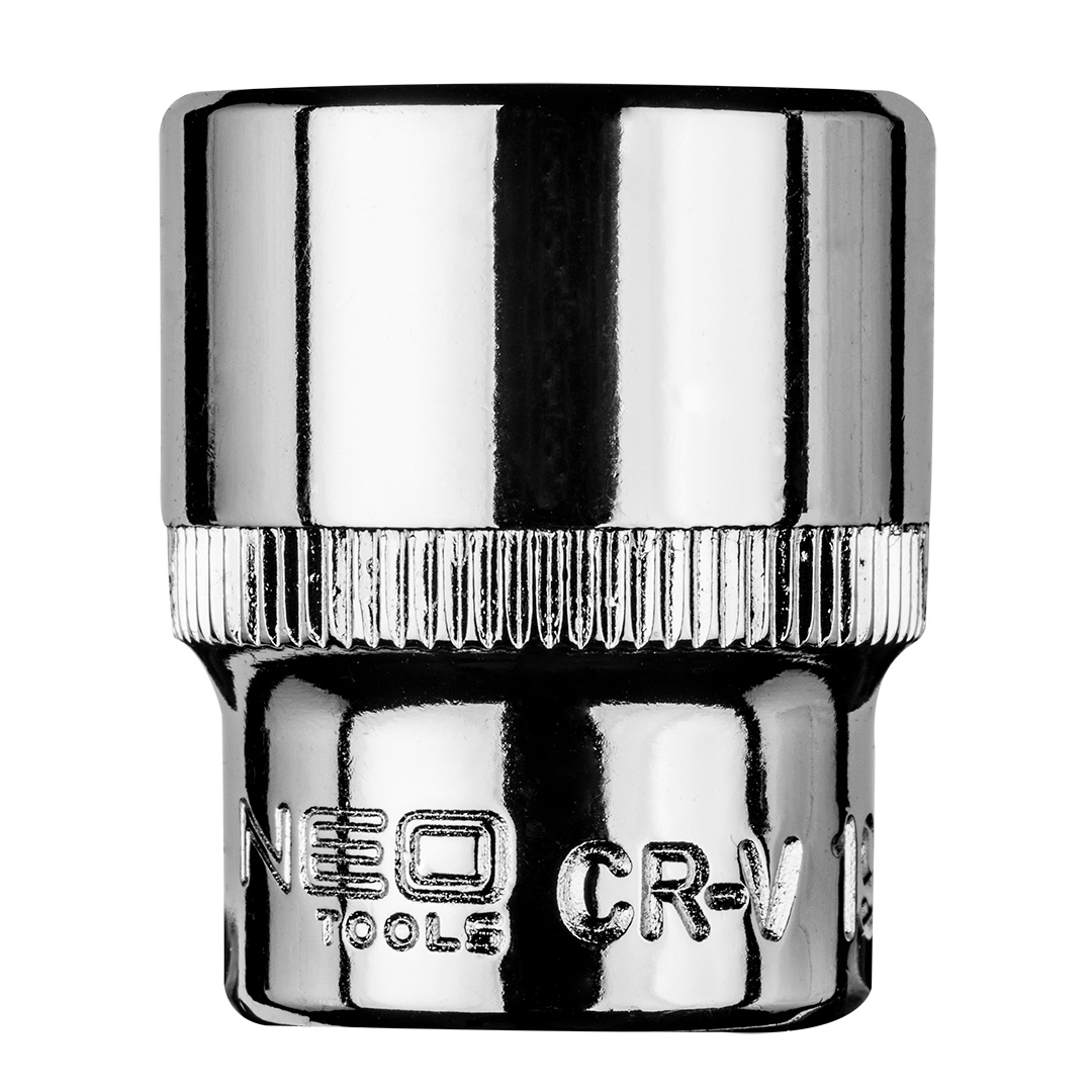 TOP-08-179--Nasadka sześciokątna 3/8", 19 mm, stal CrV, 25 lat gwarancji