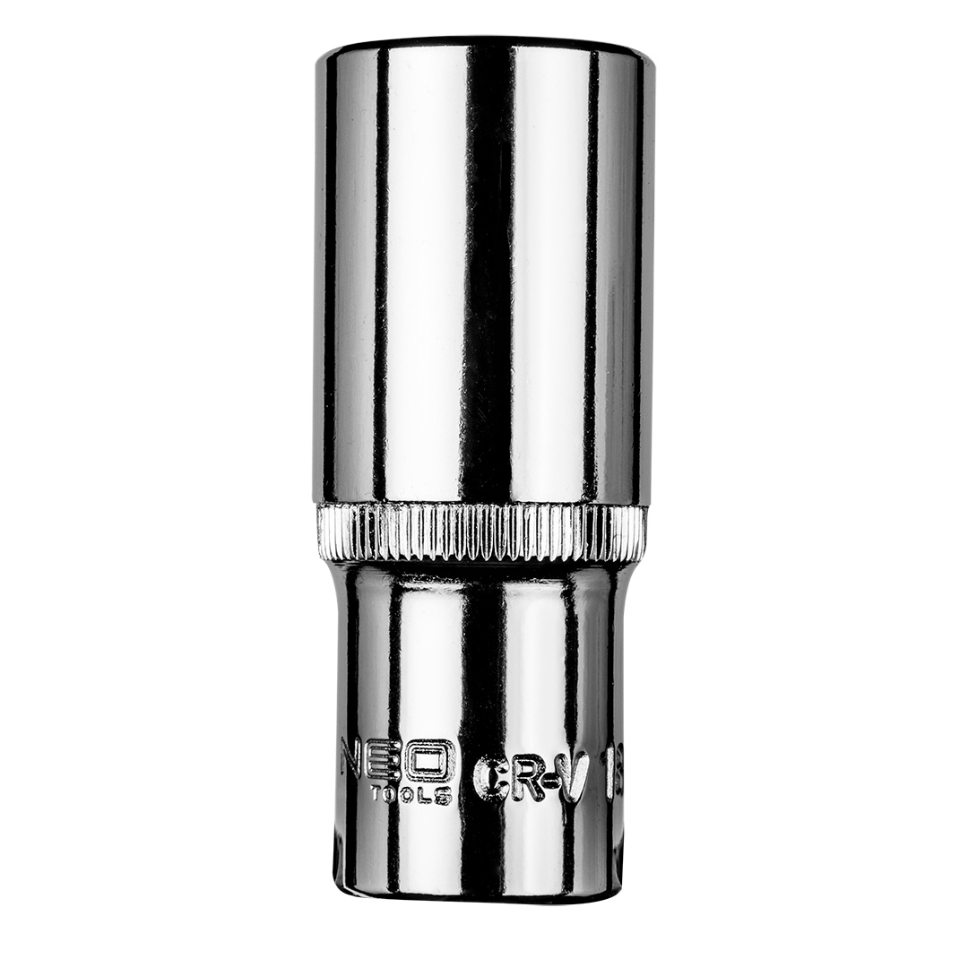 TOP-08-193--Nasadka sześciokątna długa 3/8", 18 mm, stal CrV, 25 lat gwarancji