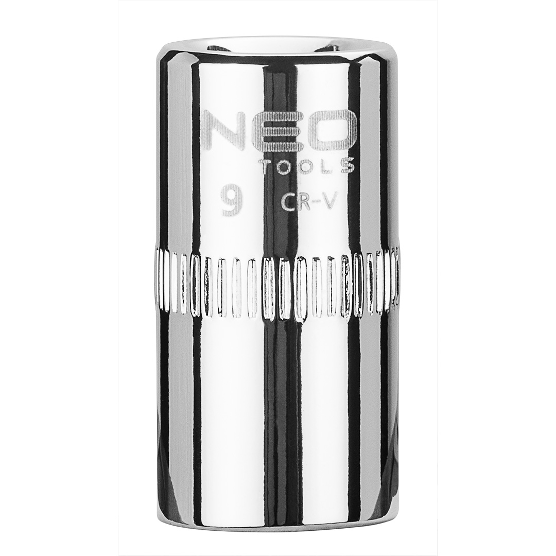 TOP-08-227--Nasadka sześciokątna 1/4", 9 mm, wykonano w technologii Superlock, stal CrV, DIN3124, certyfikat TÜV M+T, 25 lat gwarancji