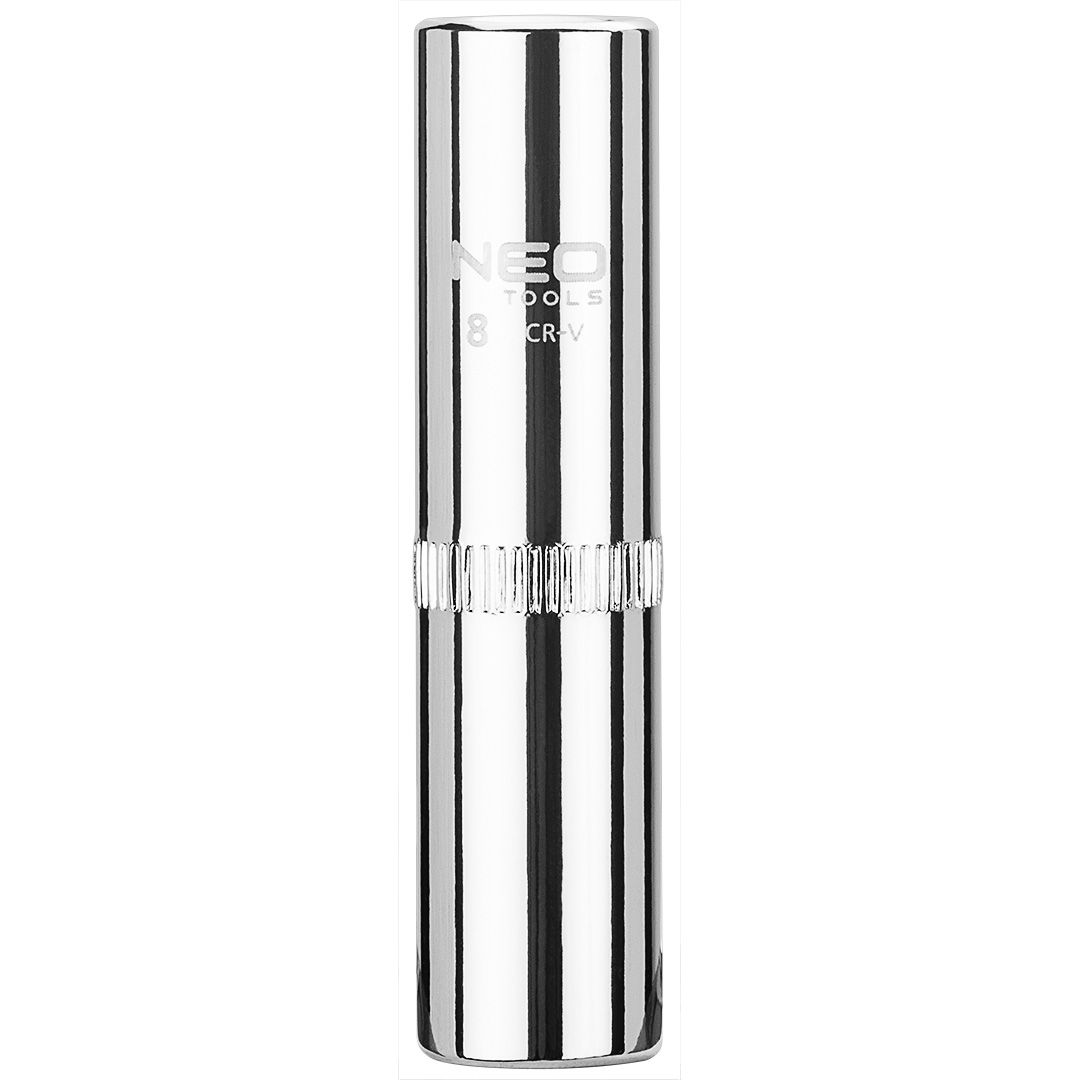 TOP-08-241--Nasadka sześciokątna długa 1/4", 8 mm, stal CrV, DIN3124, certyfikat TÜV M+T, 25 lat gwarancji