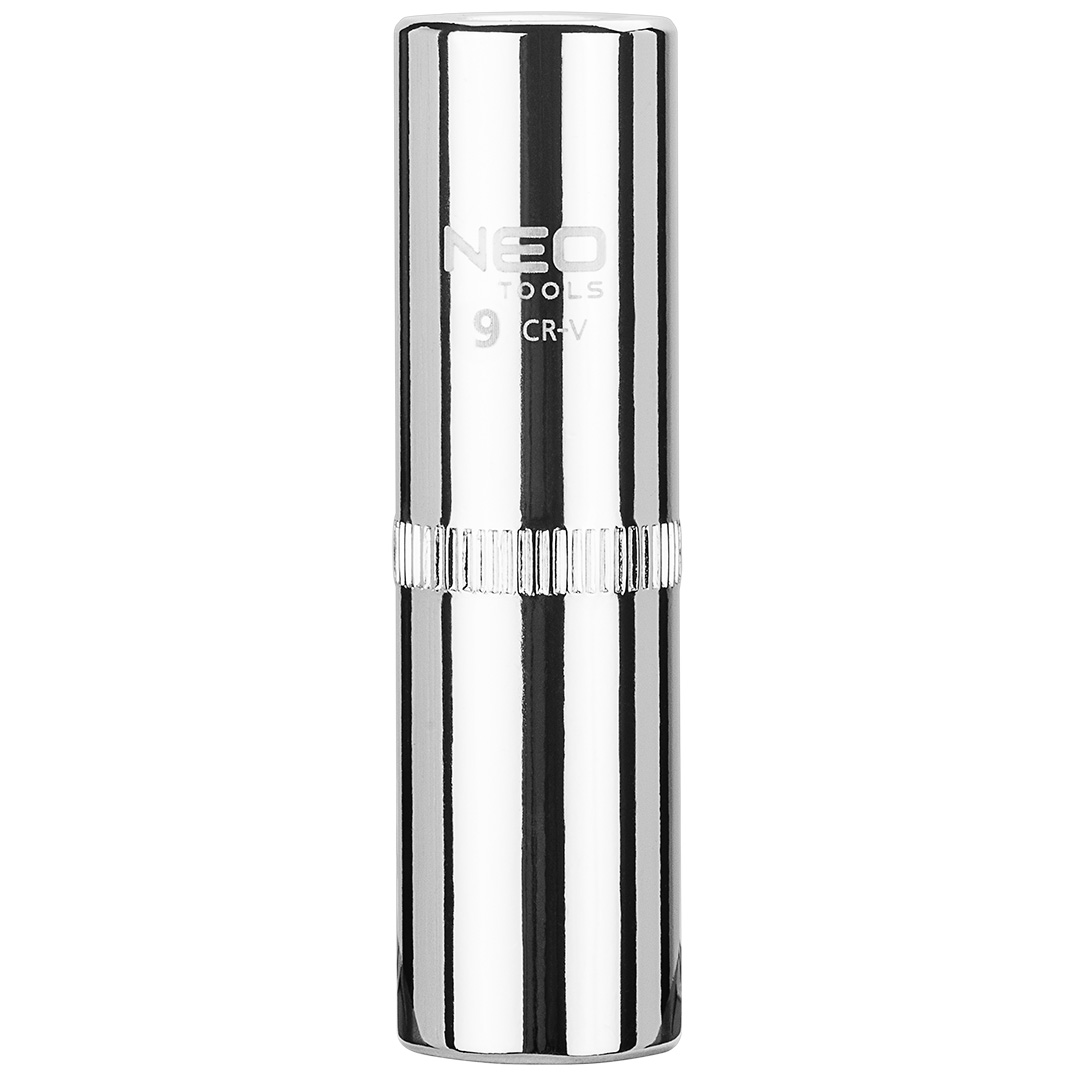 TOP-08-242--Nasadka sześciokątna długa 1/4", 9 mm, stal CrV, DIN3124, certyfikat TÜV M+T, 25 lat gwarancji