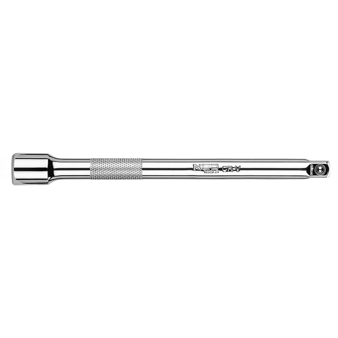 TOP-08-253--Przedłużka 1/4", 100 mm, stal CrV, DIN3123, certyfikat TÜV M+T, 25 lat gwarancji