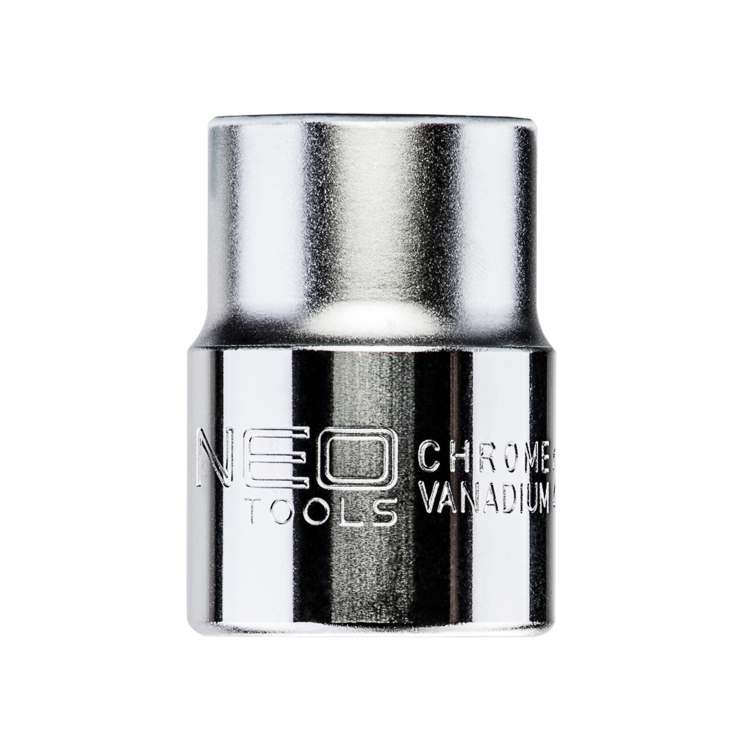 TOP-08-302--Nasadka sześciokątna 3/4", 22 mm, stal CrV, DIN3124, certyfikat TÜV M+T, 25 lat gwarancji