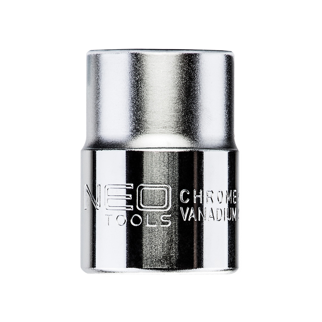 TOP-08-303--Nasadka sześciokątna 3/4", 23 mm, stal CrV, DIN3124, certyfikat TÜV M+T, 25 lat gwarancji