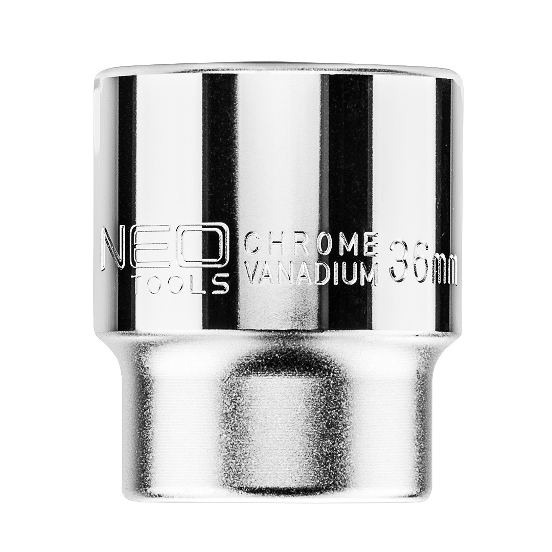 TOP-08-311--Nasadka sześciokątna 3/4", 36 mm, stal CrV, DIN3124, certyfikat TÜV M+T, 25 lat gwarancji