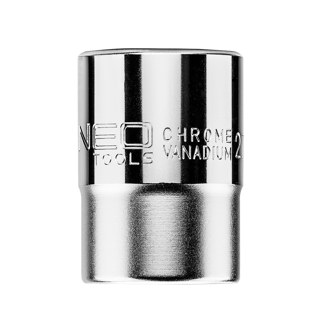 TOP-08-323--Nasadka dwunastokątna 3/4", 27 mm, stal CrV, DIN3124, certyfikat TÜV M+T, 25 lat gwarancji