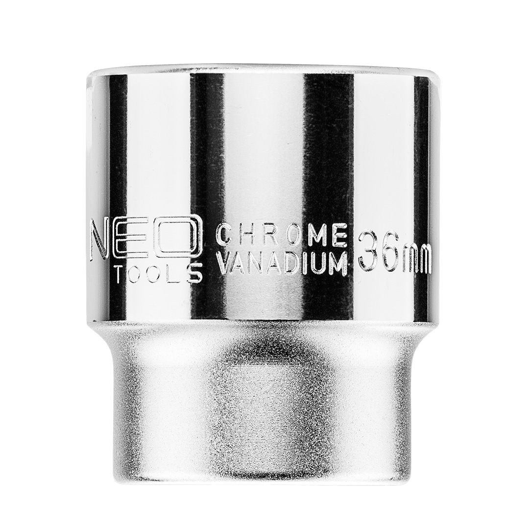 TOP-08-326--Nasadka dwunastokątna 3/4", 36 mm, stal CrV, DIN3124, certyfikat TÜV M+T, 25 lat gwarancji