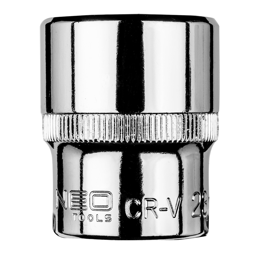 TOP-08-423--Nasadka sześciokątna 1/2, 23 mm, stal CrV, 25 lat gwarancji.