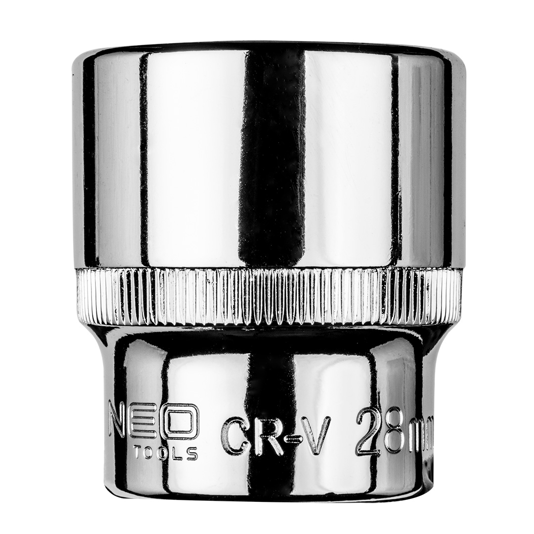 TOP-08-427--Nasadka sześciokątna 1/2, 27 mm, stal CrV, 25 lat gwarancji.