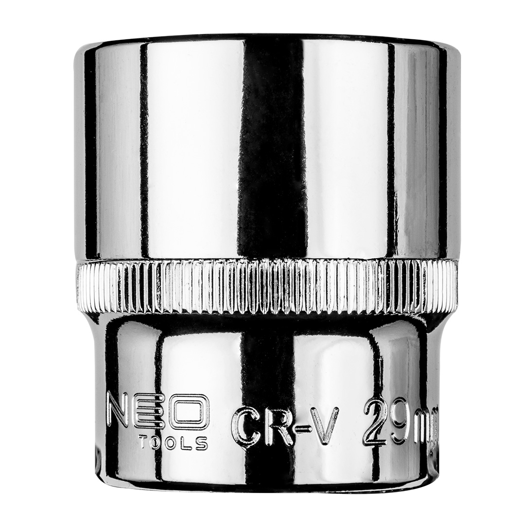 TOP-08-429--Nasadka sześciokątna 1/2, 29 mm, stal CrV, 25 lat gwarancji.