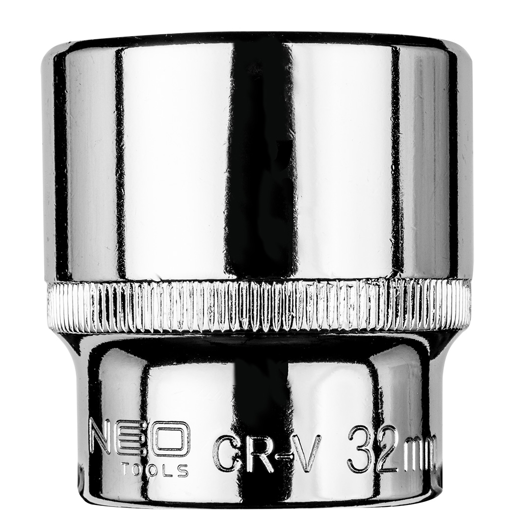 TOP-08-432--Nasadka sześciokątna 1/2, 32 mm, stal CrV, 25 lat gwarancji.