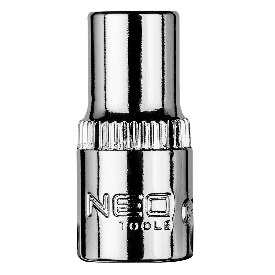 TOP-08-446--Nasadka sześciokątna 1/4, 6 mm, stal CrV, 25 lat gwarancji.