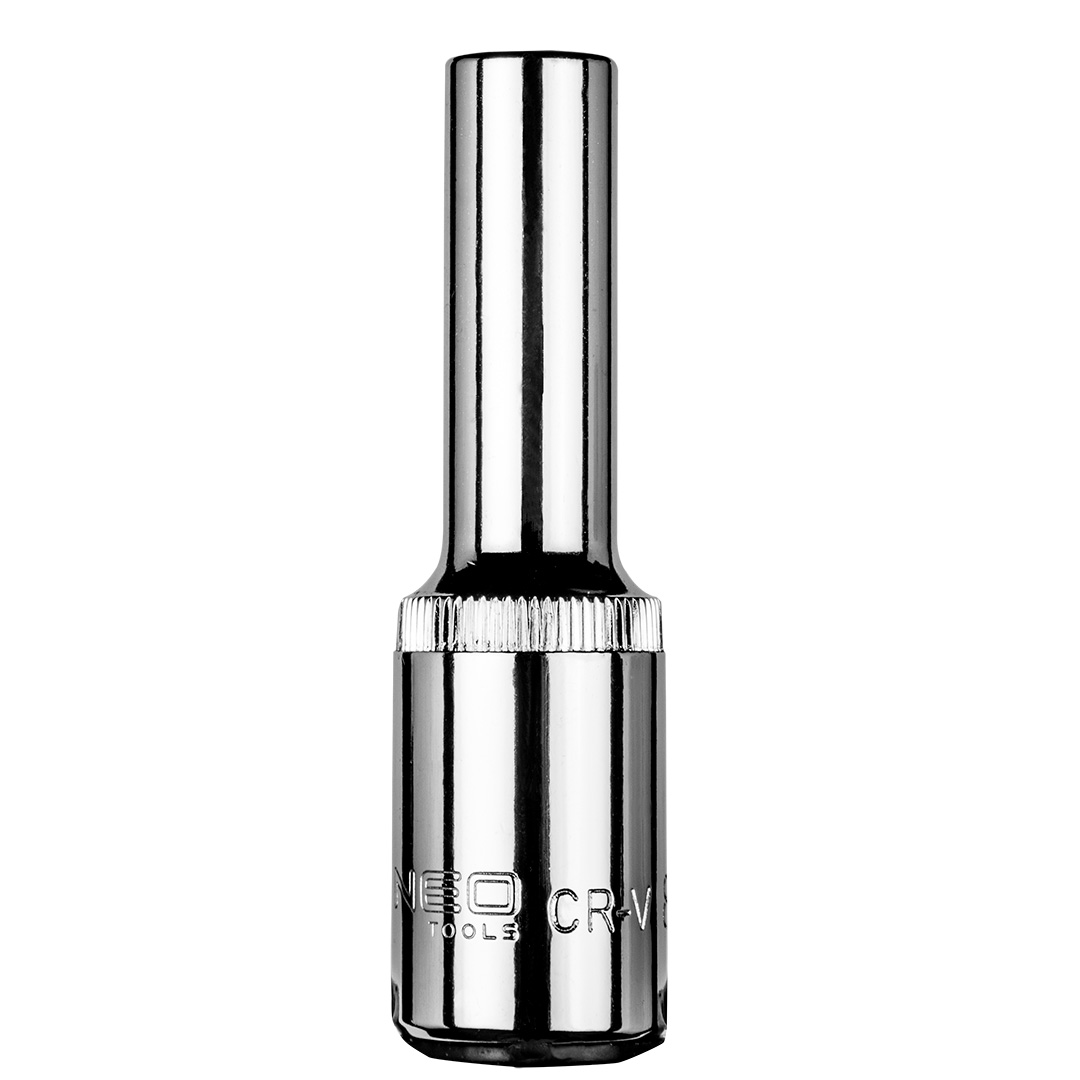 TOP-08-458--Nasadka sześciokątna długa 1/2", stal CrV, 25 lat gwarancji.