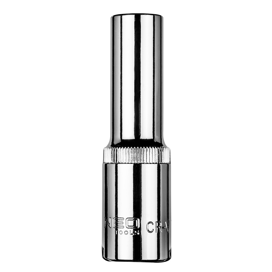 TOP-08-461--Nasadka sześciokątna długa 1/2", 11 mm, stal CrV, 25 lat gwarancji