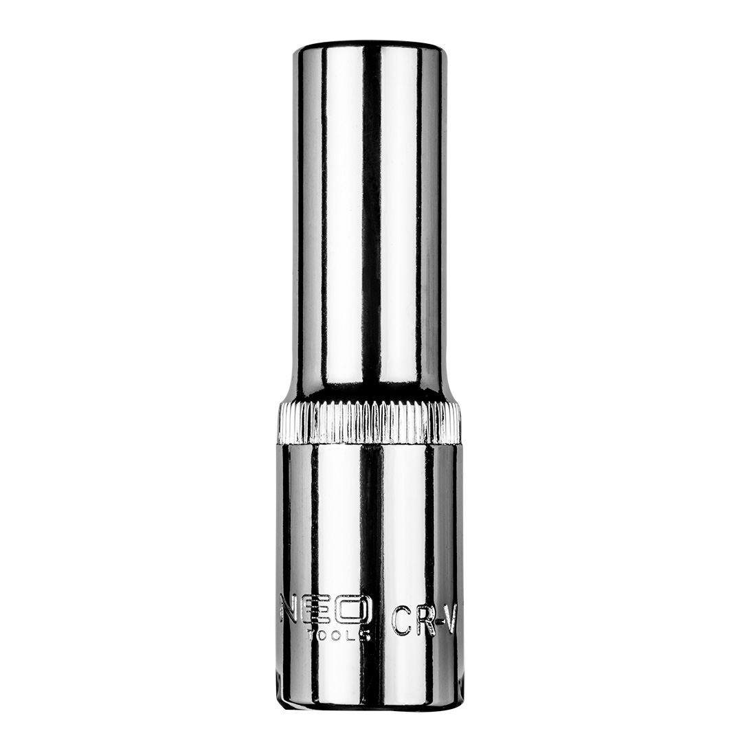 TOP-08-462--Nasadka sześciokątna długa 1/2", 12 mm, stal CrV, 25 lat gwarancji