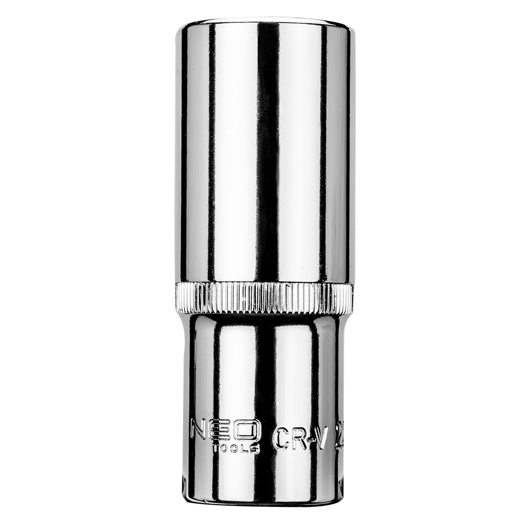 TOP-08-472--Nasadka sześciokątna długa 1/2", 22 mm, stal CrV, 25 lat gwarancji