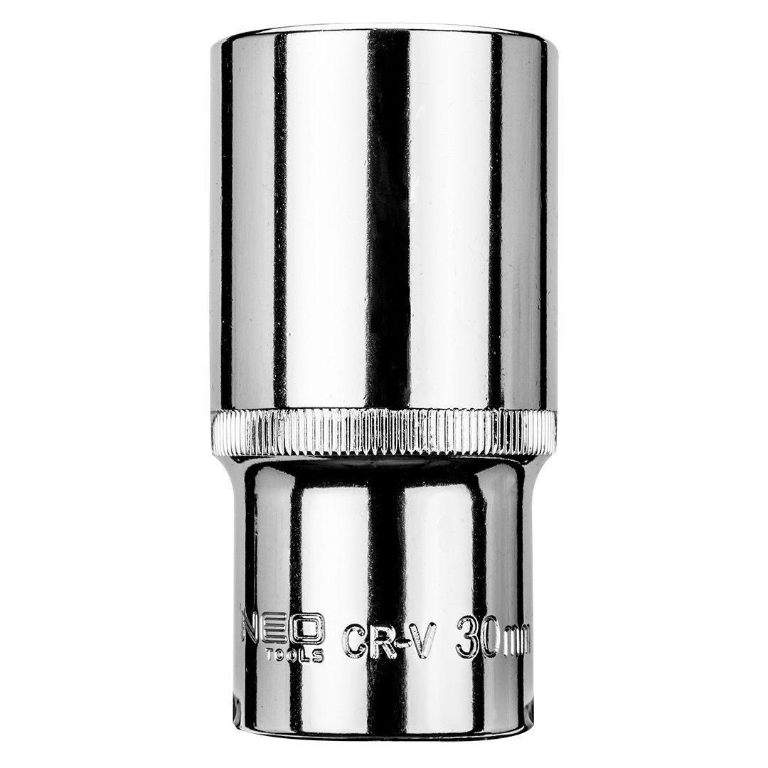 TOP-08-478--Nasadka sześciokątna długa 1/2", 28 mm, stal CrV, 25 lat gwarancji