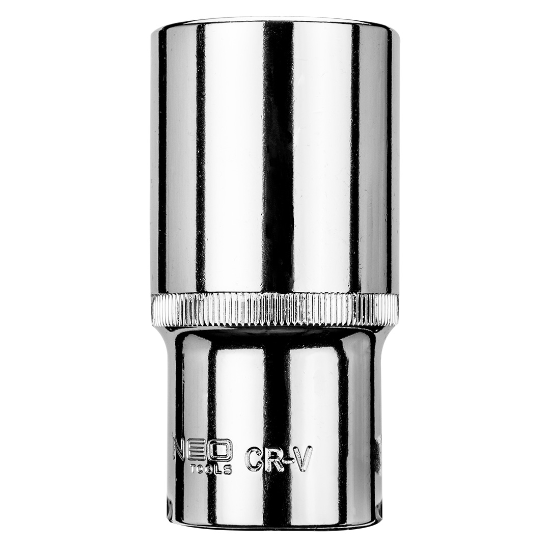TOP-08-481--Nasadka sześciokątna długa 1/2", 31 mm, stal CrV, 25 lat gwarancji