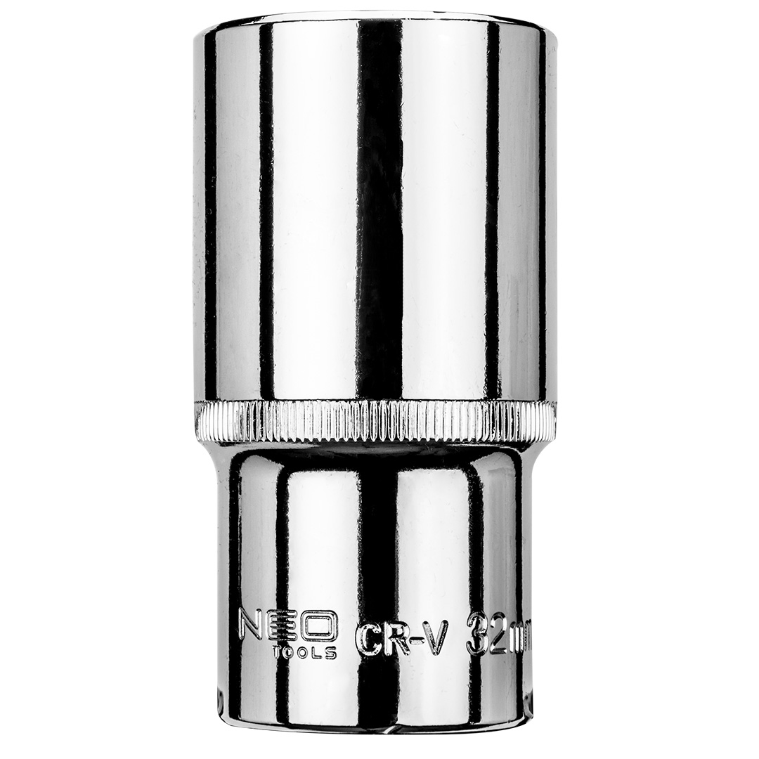 TOP-08-482--Nasadka sześciokątna długa 1/2", 32 mm, stal CrV, 25 lat gwarancji