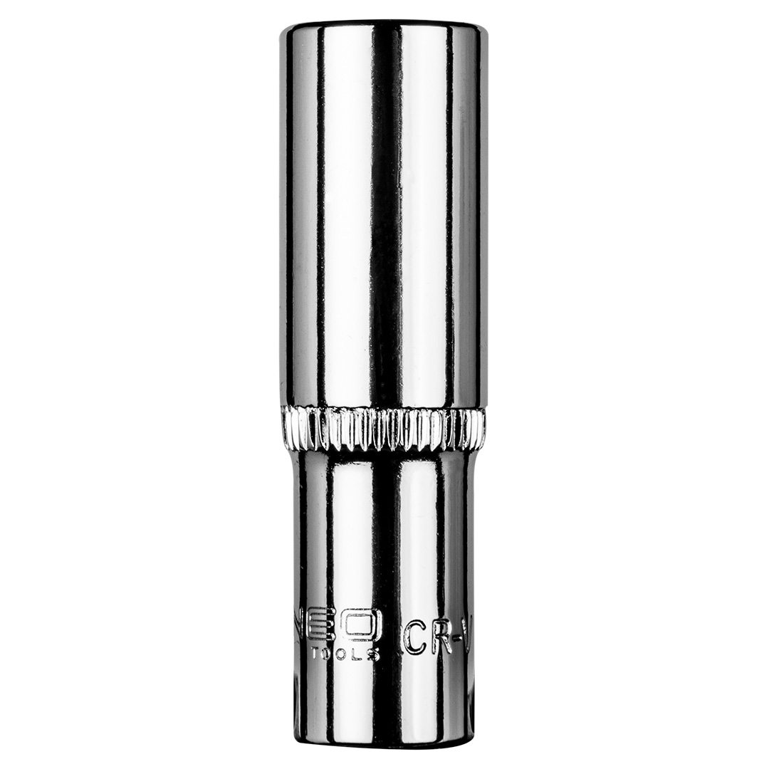 TOP-08-495--Nasadka sześciokątna długa 1/4", 10 mm, stal CrV, 25 lat gwarancji