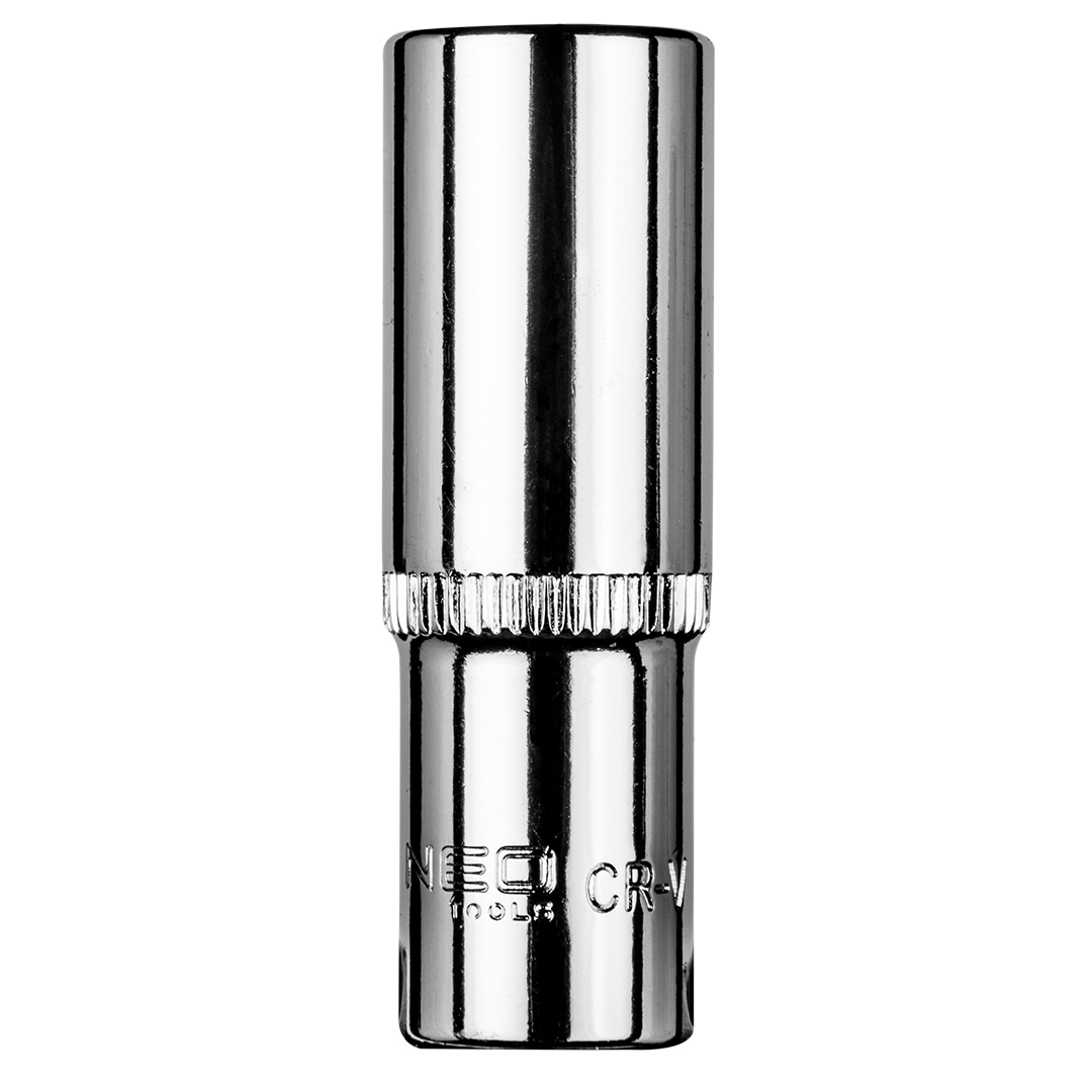 TOP-08-497--Nasadka sześciokątna długa 1/4", 12 mm, stal CrV, 25 lat gwarancji