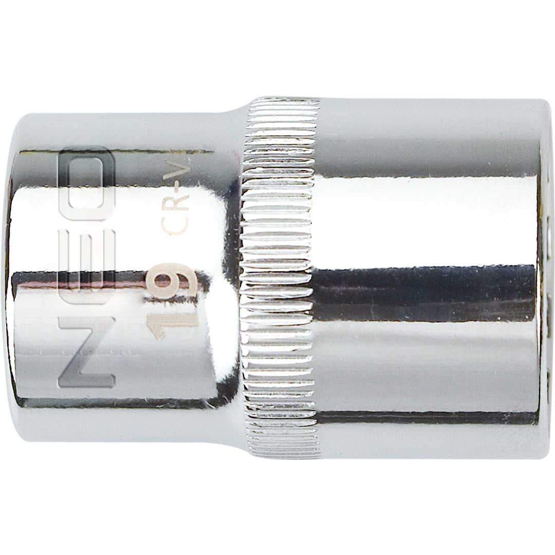 TOP-08-580--Nasadka Spline 1/2", 8 mm, sferyczny kształt pasujący do śrub sześciokątnych metrycznych i calowych, dwunastokątnych, kwadratowych, Torx, Spline, stal CrV, DIN3124, certyfikat TÜV M+T, 25 lat gwarancji
