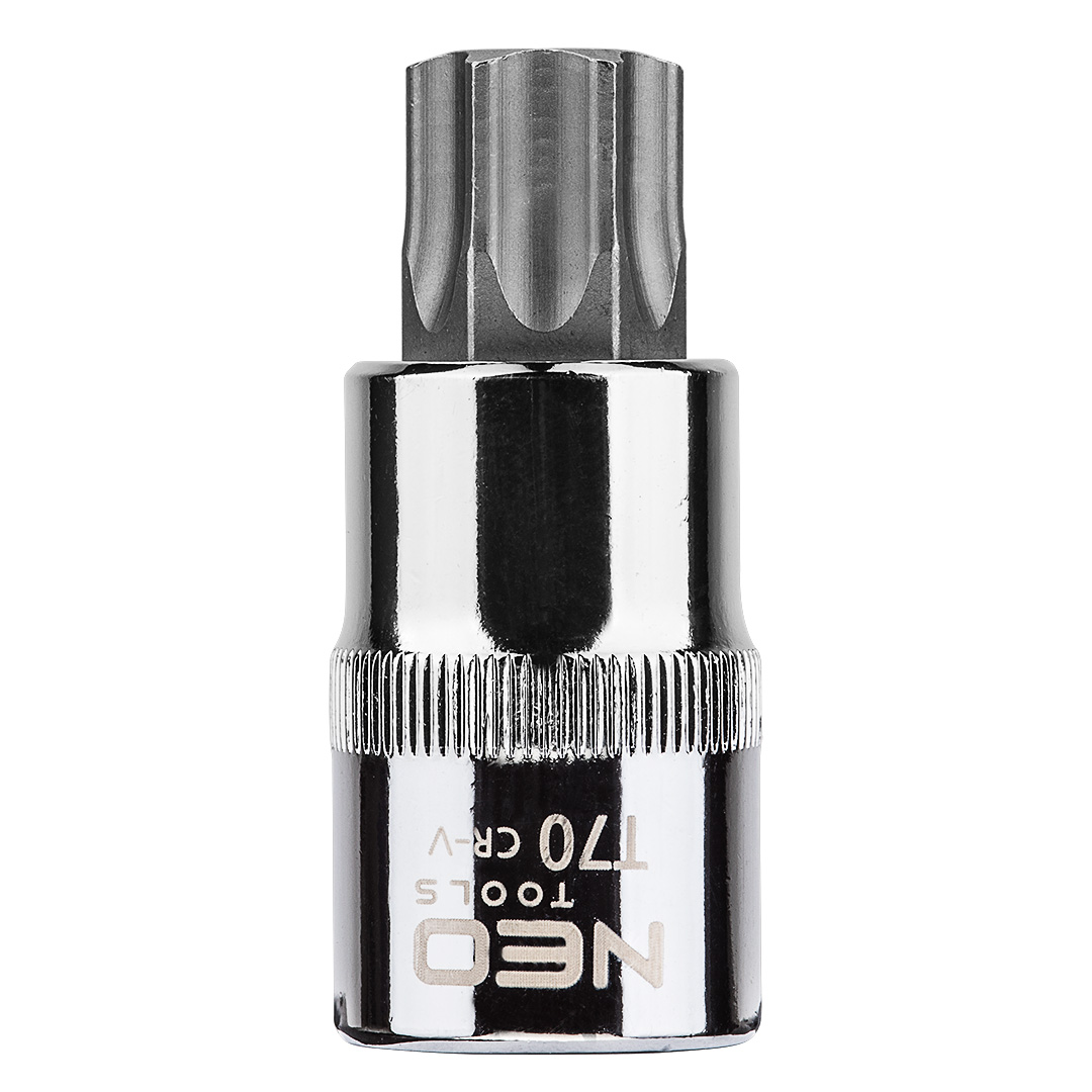 TOP-08-759--Końcówka torx na nasadce 1/2", T70 x 55 mm, certyfikat TÜV M+T, 25 lat gwarancji