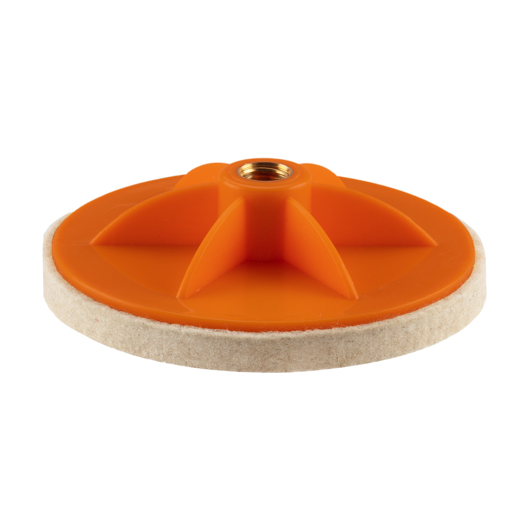 TOP-08-961--Filc polerski 125 x 10 mm, M14, maksymalne obroty 5000 min-1