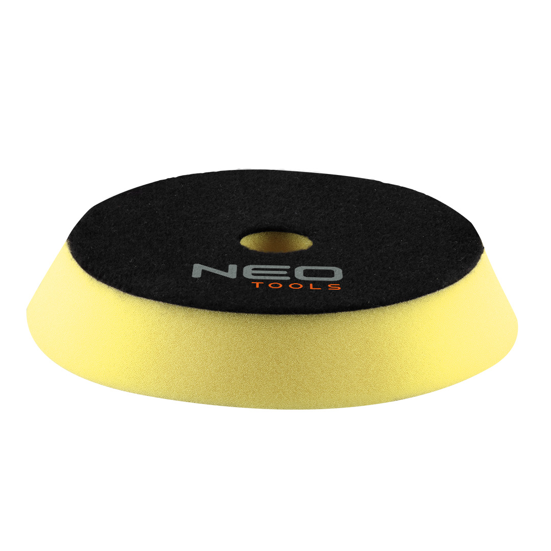 TOP-08-965--Pad polerski 130 x 150 mm x 25 mm, gąbka twarda, maksymalne obroty 3000 min-1, mocowany na rzep