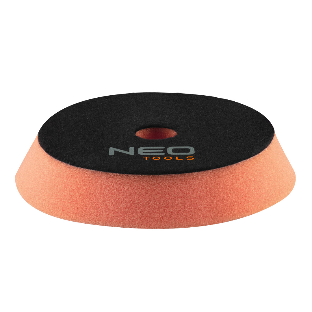 TOP-08-966--Pad polerski 130 x 150 mm x 25 mm, gąbka średnia, maksymalne obroty 3000 min-1, mocowany na rzep