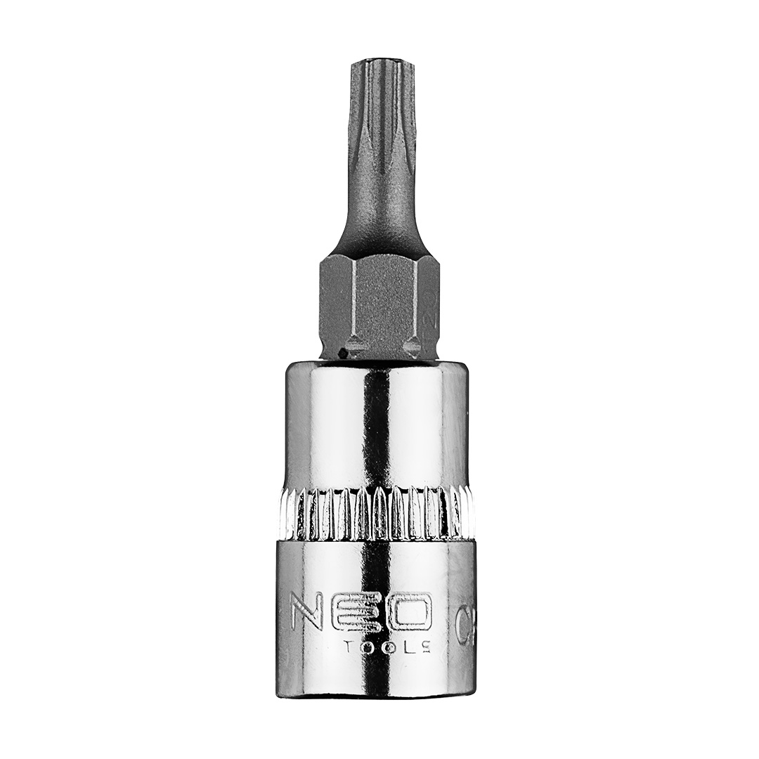 TOP-10-324--Końcówka TORX TX20 na nasadce 1/4", krótka, 37 mm, stal CrV
