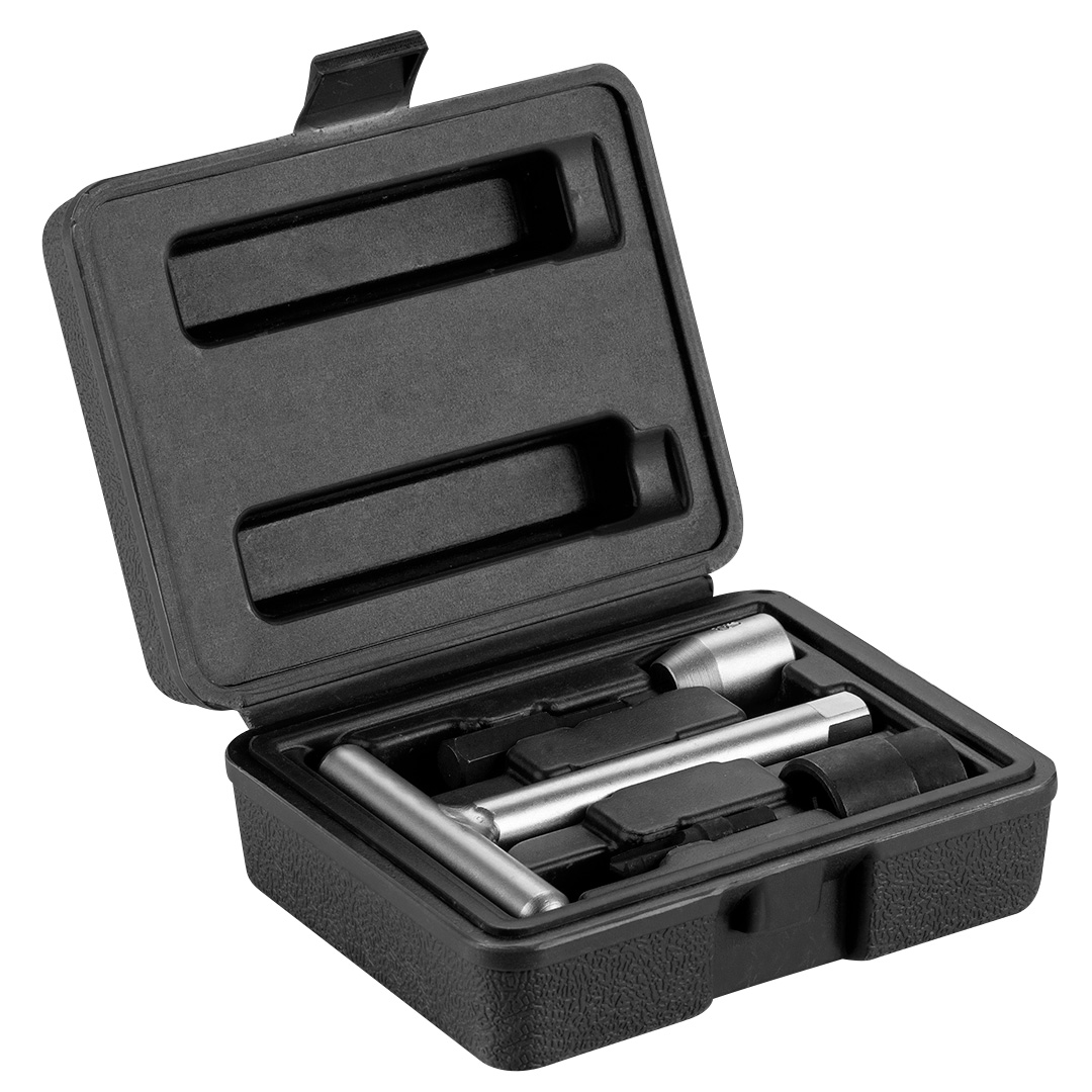 TOP-11-384--Zestaw narzędzi do plastikowych misek oleju w silnikach TFSI, 5 szt., 1/2 ", 1/4", Audi, VW, Skoda, Seat> 2013; Silnik benzynowy 1.2, 1.4, 1.8, 2.0 TFSI