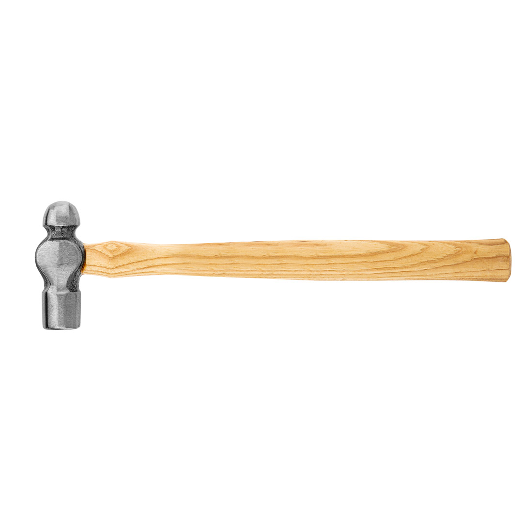TOP-11-625--Młotek blacharski, rękojeść orzech, 225g