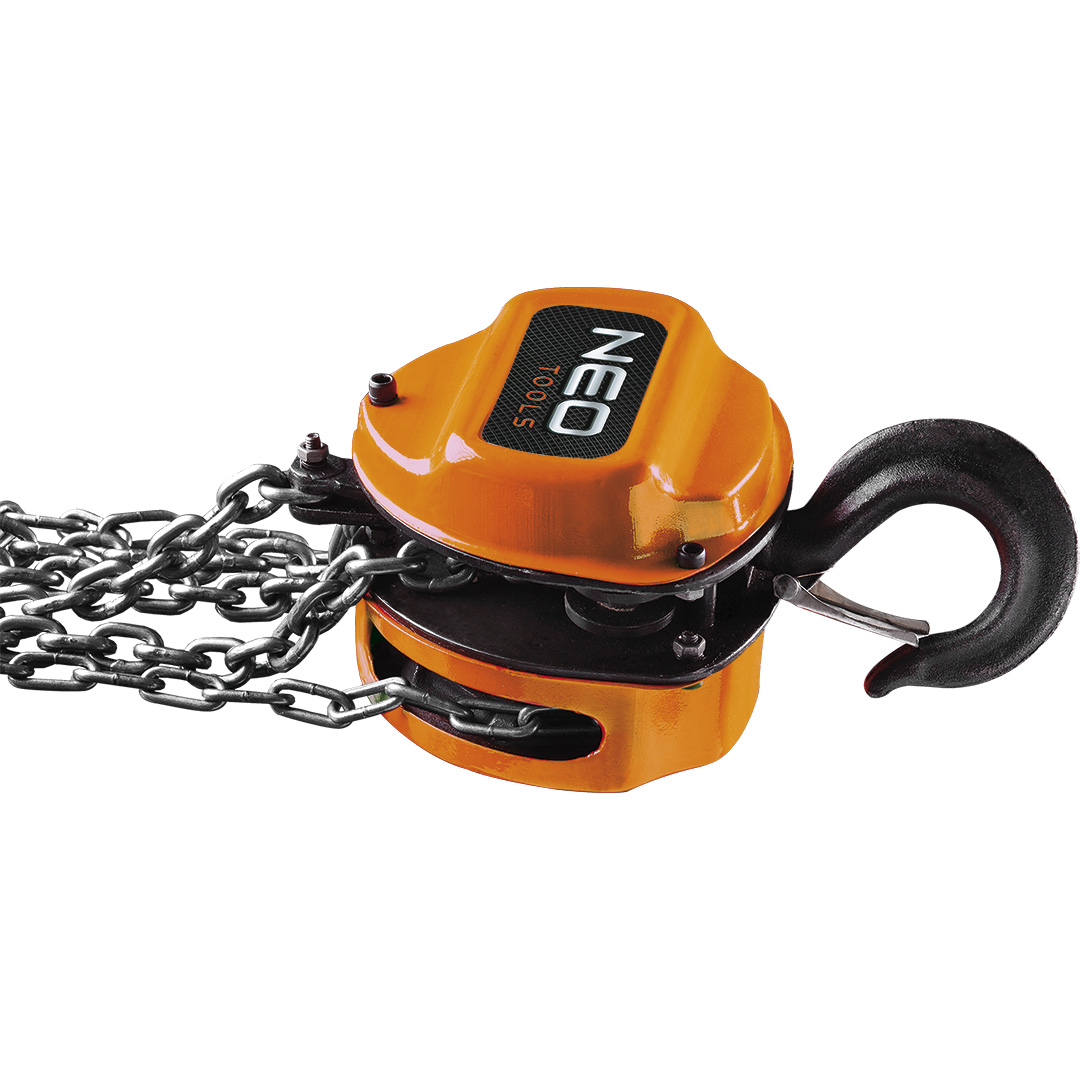TOP-11-762--Wciągarka łańcuchowa 3 t, długość łańcucha 3 m, certyfikat TÜV M+T, CE