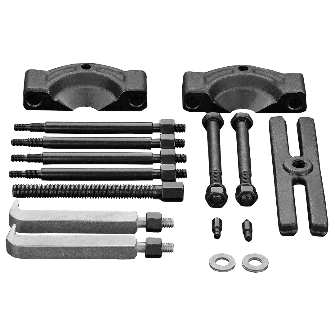 TOP-11-810--Ściągacz dwuramienny i separator, zestaw w zestawie separator klinowy oraz ściągacz z dwoma ramionami, certyfikat TÜV M+T