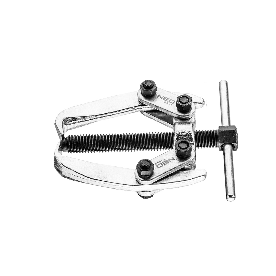 TOP-11-851--Ściągacz dwuramienny 4" ramiona jednostronnie zakończone hakami, certyfikat TÜV M+T