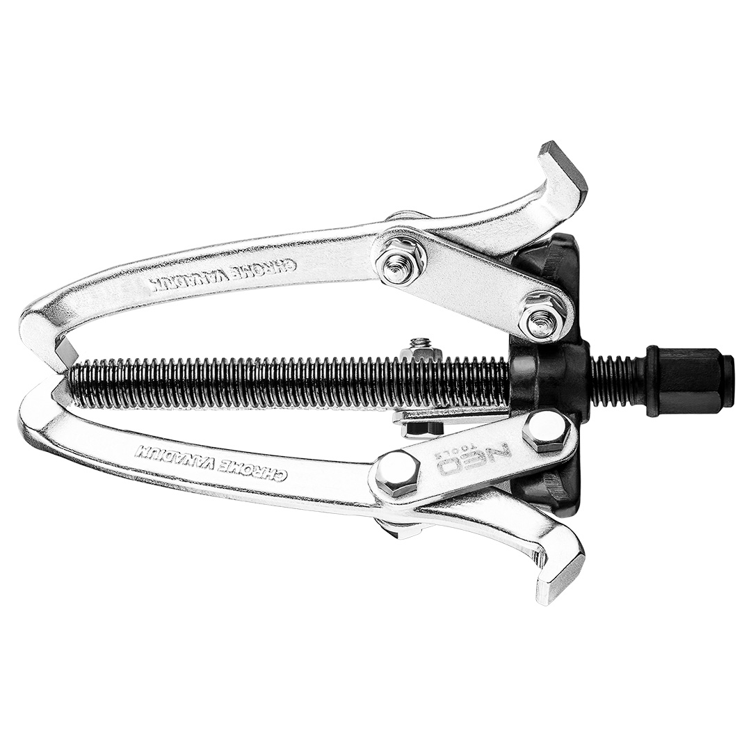 TOP-11-862--Ściągacz trójramienny 6", 80 - 300 mm wersja wzmocniona, ramiona dwustronnie zakończone hakami, certyfikat TÜV M+T