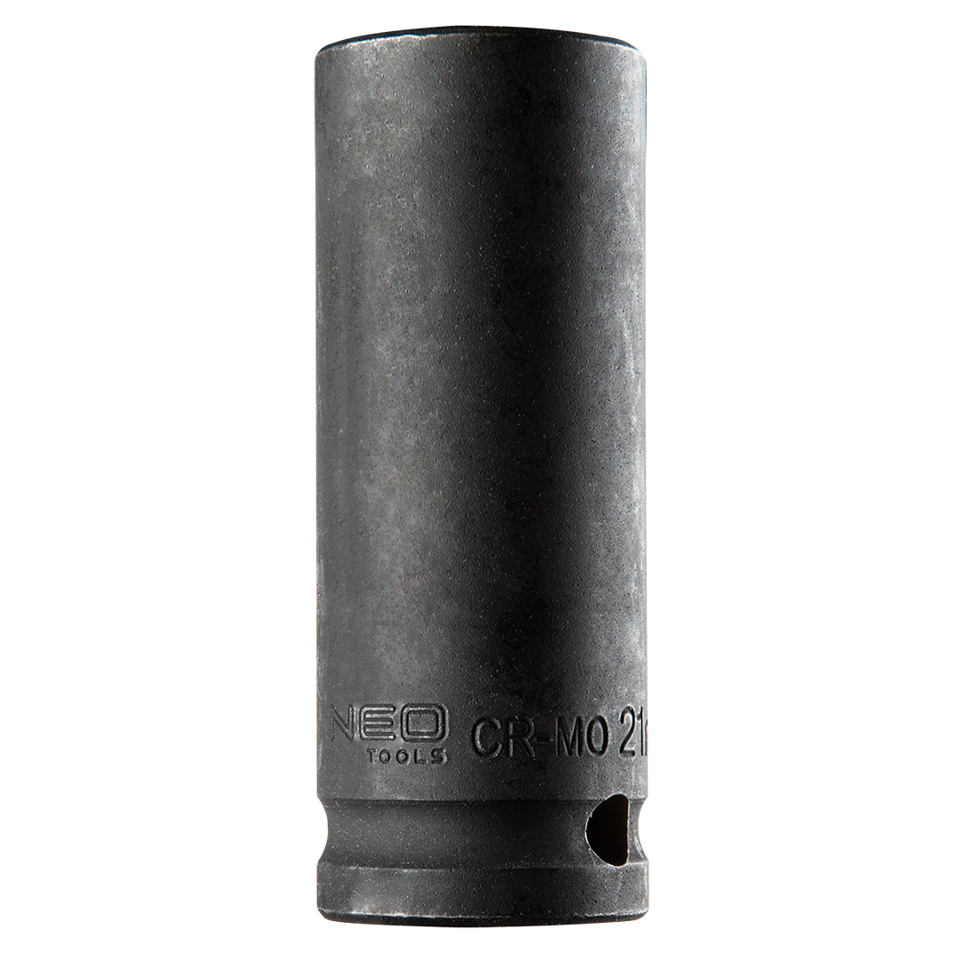 TOP-12-321--Nasadka udarowa długa 1/2, 21 mm, stal CrMo