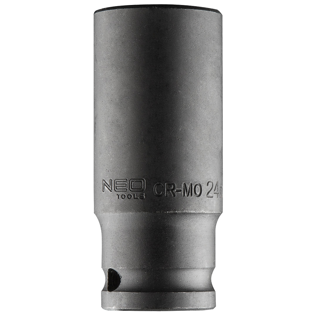 TOP-12-324--Nasadka udarowa długa 1/2, 24 mm, stal CrMo