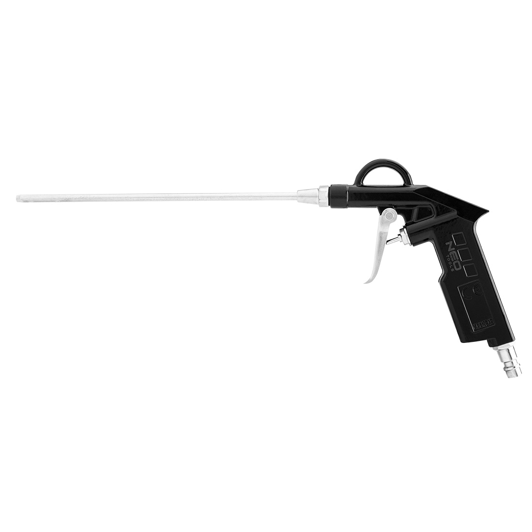 TOP-14-712--Pistolet do przedmuchiwania długi, dysza 300 mm, maksymalne cisnienie 12 bar, CE