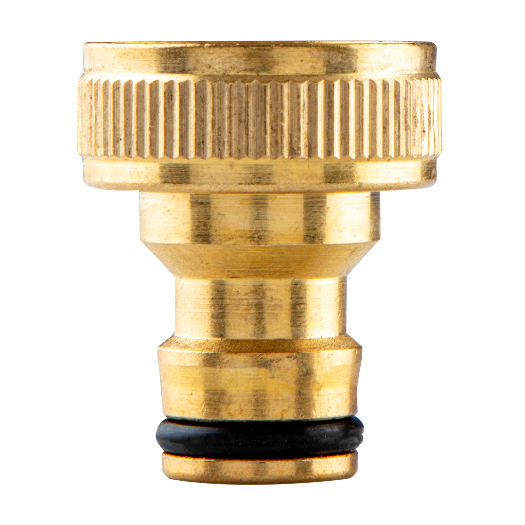 TOP-15-746--Przyłacze do kranu 1/2"- 3/4", mosiężne, wykonane z wysokiej jakości mosiądzu gwarantują trwałość i wytrzymałość, możliwość dopasowania do średnicy kranu lub używania na kranach o różnych średnicach- do wyboru dwie średnice w każdym przyłąc
