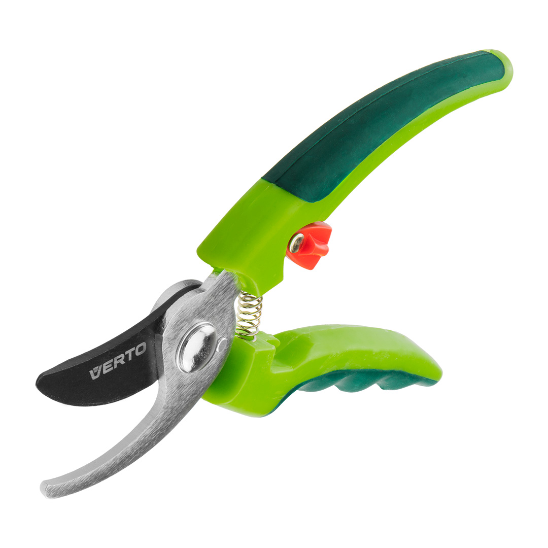 TOP-15G200--Sekator ogrodowy uniwersalny 185 mm, maksymalna średnica cięcia 10 mm, pokrycie PTFE, antypoślizgowy uchwyt