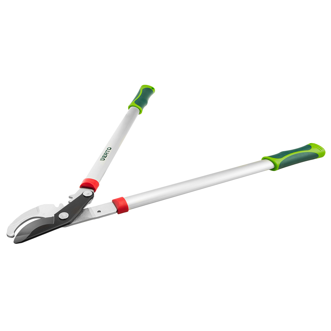 TOP-15G256--Sekator do gałęzi uniwersalny 690 mm, maksymalna średnica cięcia 42 mm, uchwyty aluminiowe,  dźwignia zwiększająca siłę cięcia (+40%), pokrycie PTFE,  antypoślizgowe uchwyty