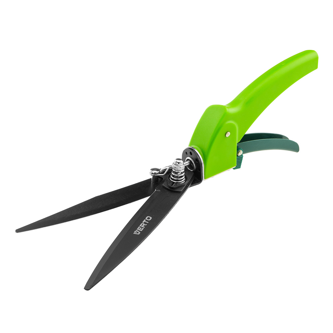 TOP-15G301--Nożyce do trawy 330 mm, ostrze 130 mm, dwupozycyjne, obrót w zakresie 90°, ostrze pokryte powłoką PTFE